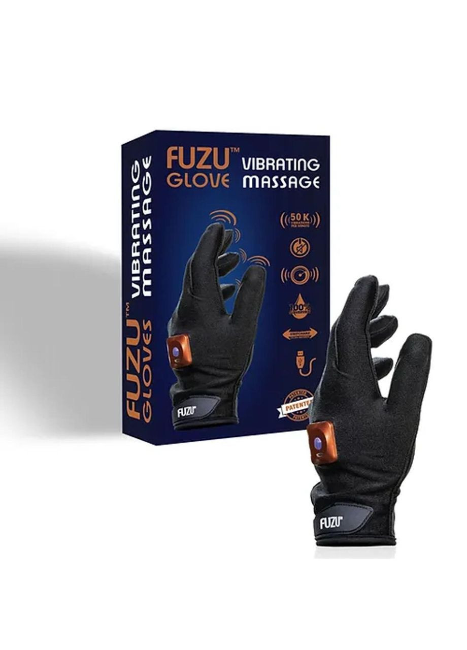 Виброперчатка (левая) FUZU Gloves Vibrating Massage Left Hand, 11 режимов No Brand (366878940)