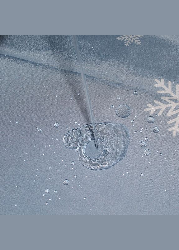 Скандинавська тканинна шторка для ванної та душа 180х200 см No Brand (335029577)