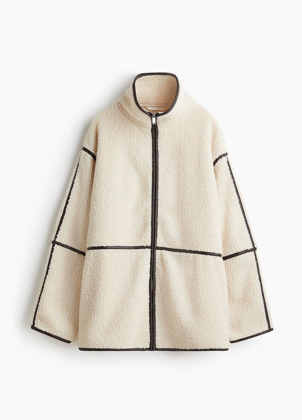 Молочная демисезонная куртка H&M