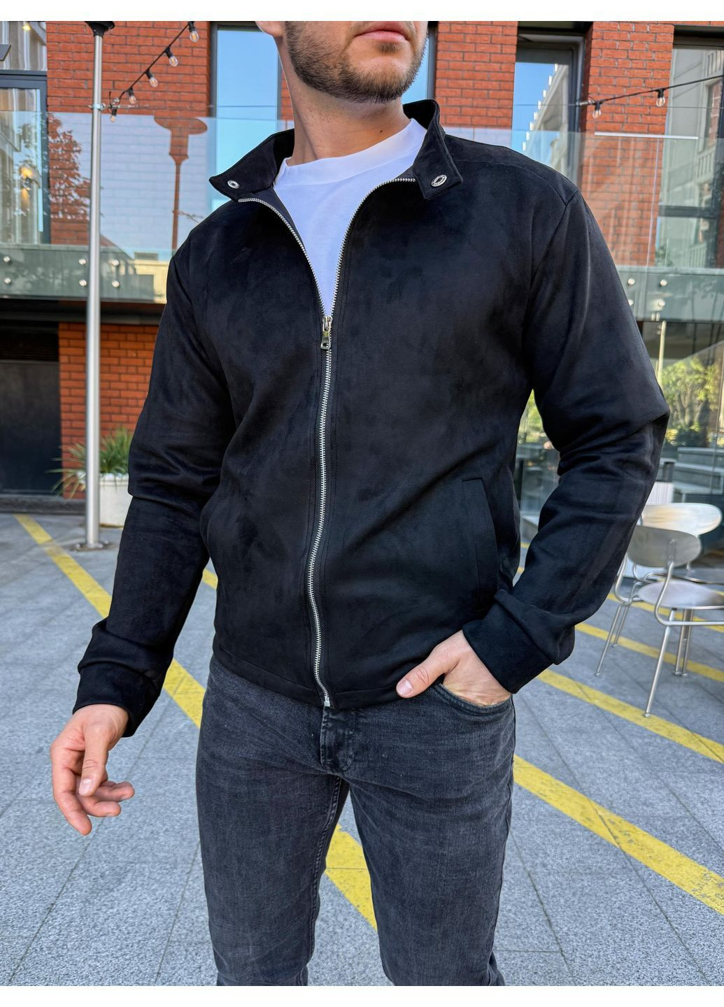 Чорна куртка сайд No Brand