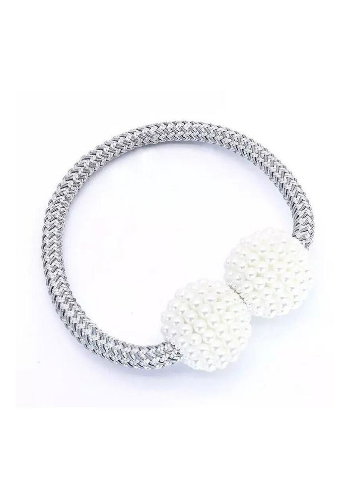 Подвязка пояса для тюля и штор на магните серая (OK0044_1) No Brand (303898425)