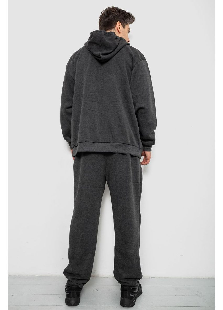 Серый демисезонный спортивный костюм мужской на флисе, 244r917 Ager