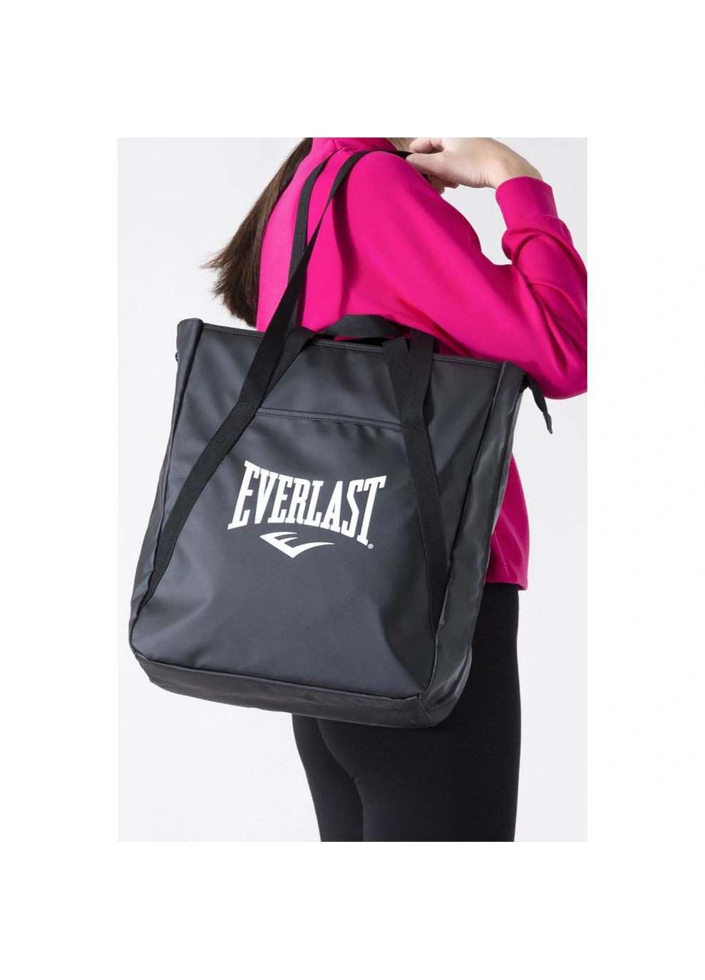 Спортивная сумка GYM TOTE (LOGO) Черный 33 x 40 x 12 см Everlast (367598138)