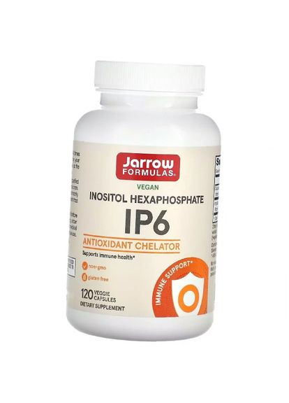 Инозитол Гексафосфат, Vegan IP6, 120вегкапс (36345072) Jarrow Formulas (353501869)