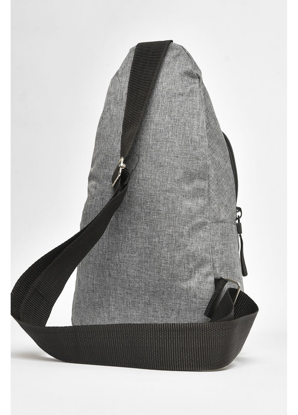 Сумка мужская через плечо текстиль серого цвета Let's Shop (350880073)