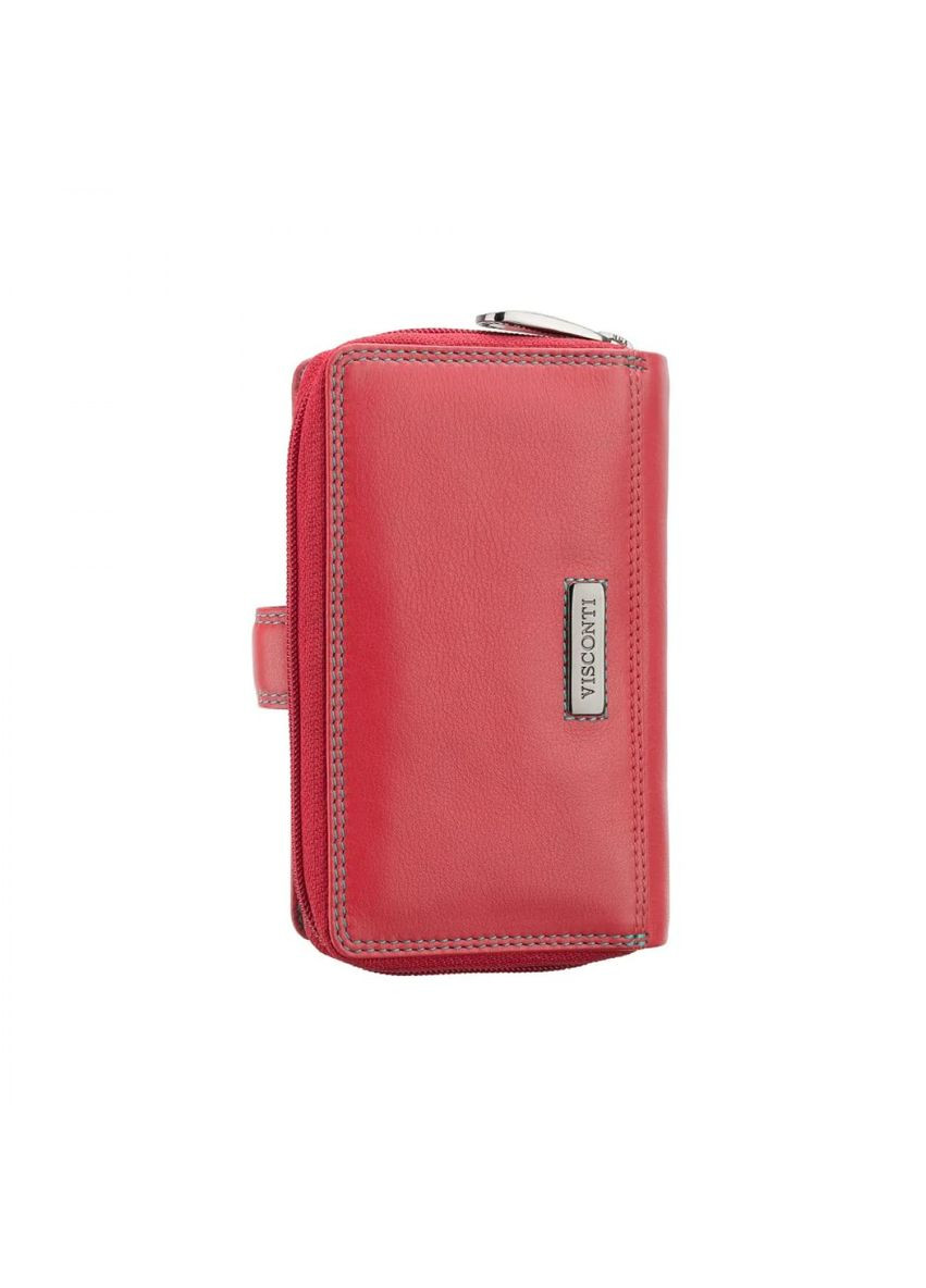 Кожаный женский кошелёк R13 RED/RHUMBA Carmelo c RFID Visconti (303831035)