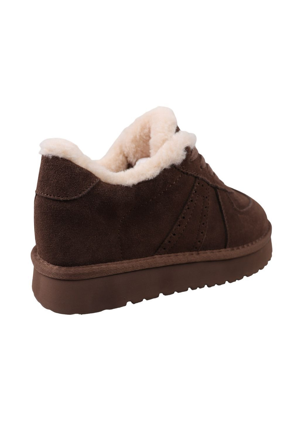 Кроссовки женские коричневые натуральная замша Fashion 244-(T)-26ZTS коричневые (365443631)