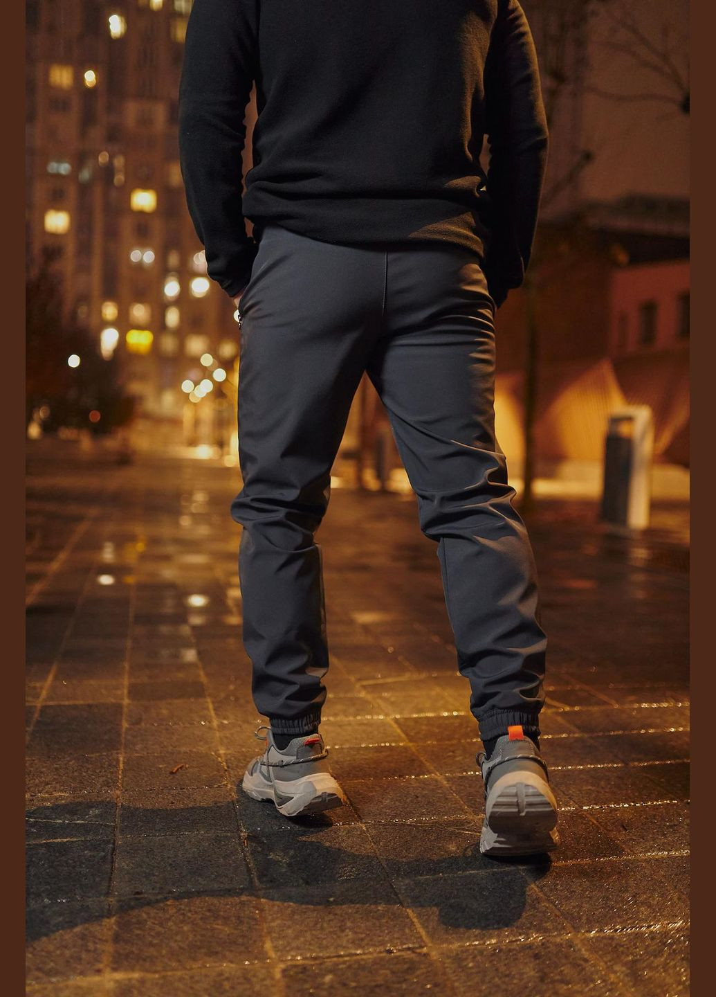 Серые брюки Vakko