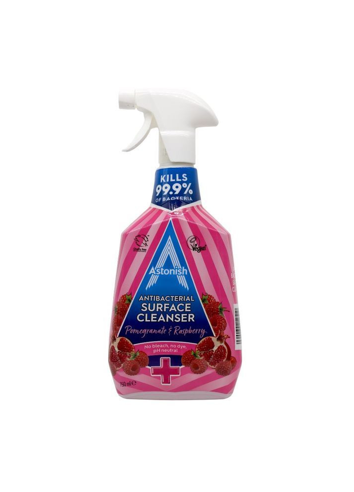 Моющее антибактериальное средство Гранат и малина 750 мл Astonish (369488031)