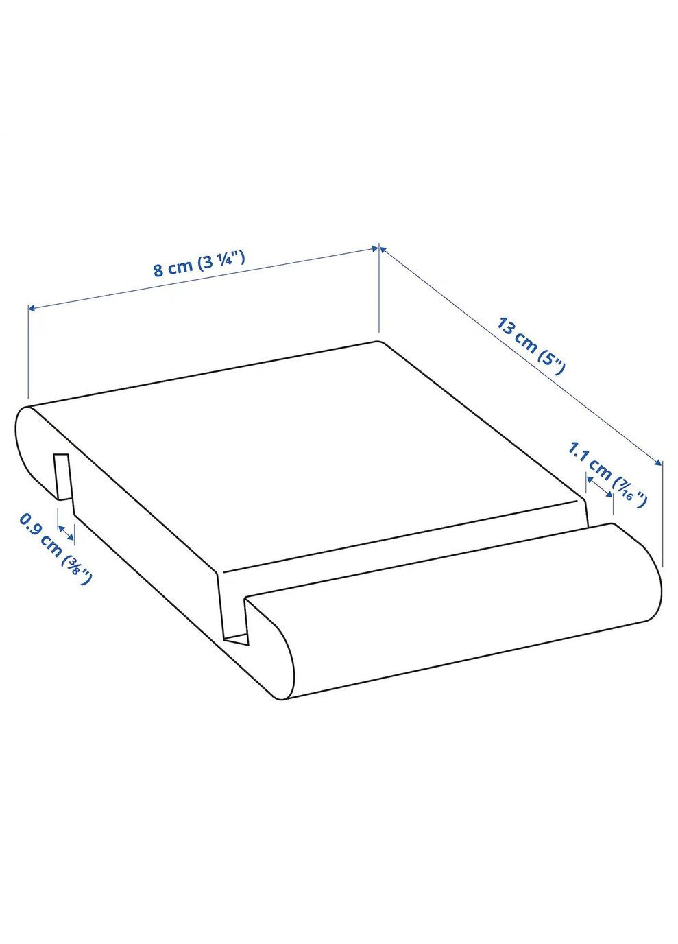 Тримач для мобільного/планшета ІКЕА BERGENES (10457999) IKEA (268024484)