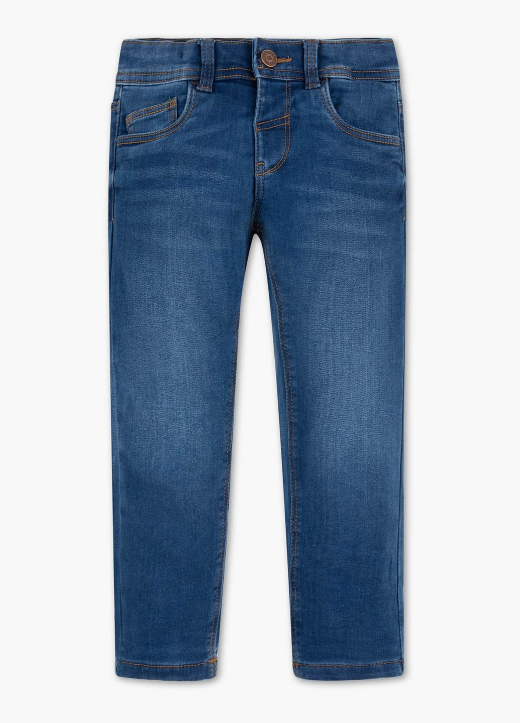 Синие демисезонные джинсы для мальчика 104 размер синие 2021420 C&A