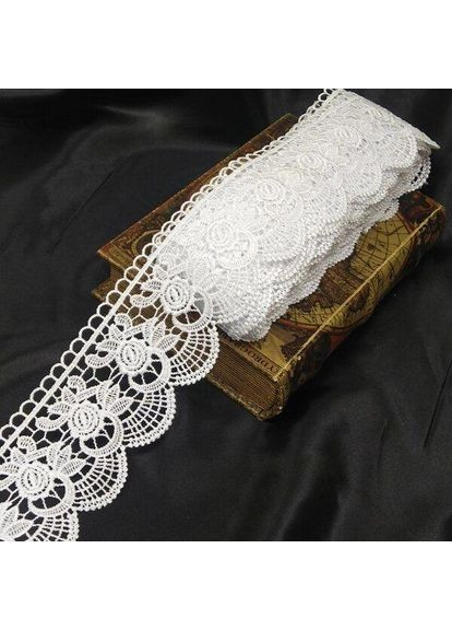 Кружево макраме 8,5 см (13 м) Цвет - Белый (729-76-001) Plus-plus (352746277)