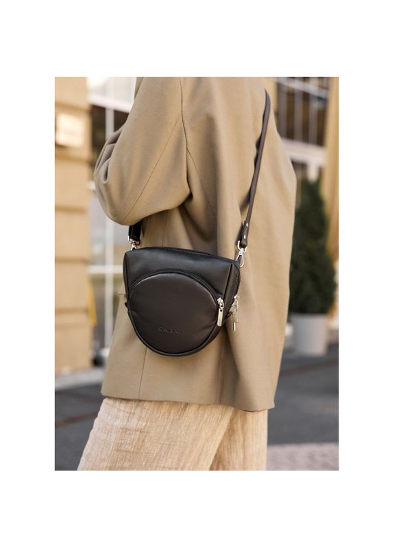 Жіноча сумка кроссбоді Sofi чорна Sambag (358888075)