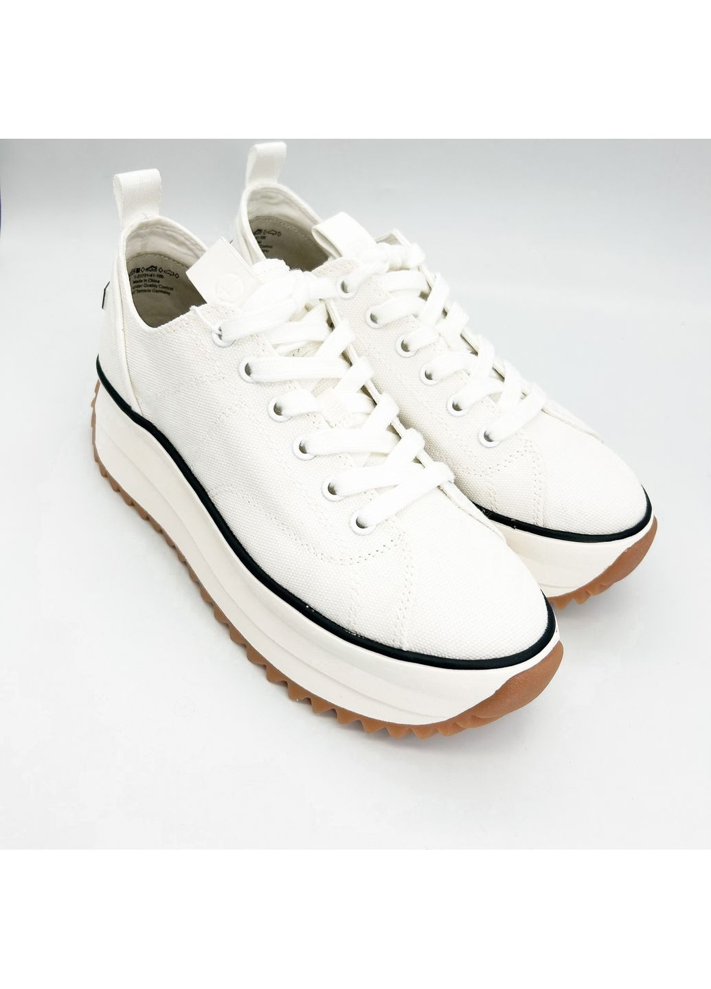 Білі кеди (р) текстиль 0-1-1-1-23731-41-100 Tamaris