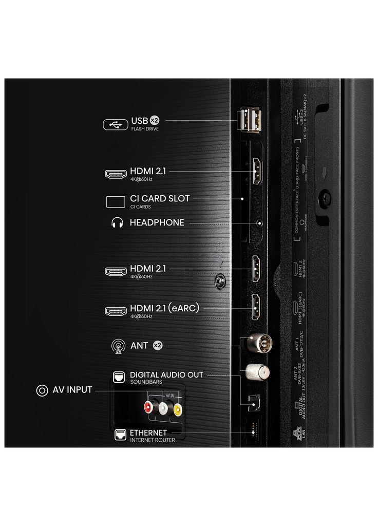 Телевизор (m482126) Hisense 43E7Q (366565909)