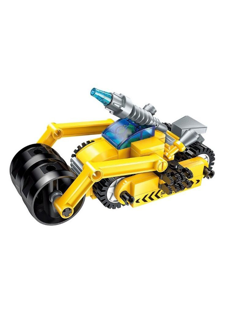 Детский Конструктор 1408-1-8 транспорт, 76 дет Mobile Grader Qman (306435967)