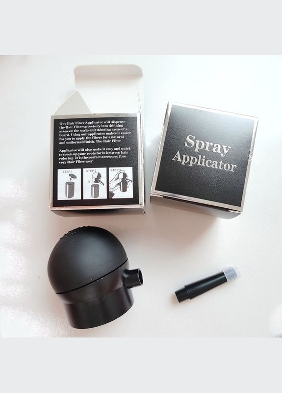 Насадка - распылитель пудры для волос Черный ( код: s-10 ) Toppik (331613605)