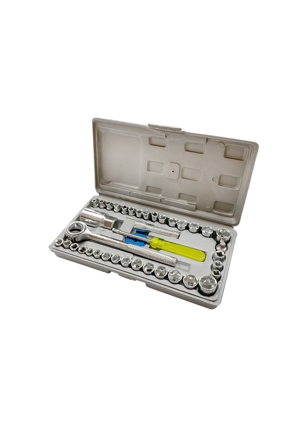 Набор автомобильного ручного инструмента UNIVERSAL 1/4" и 3/8" 40ед Kamille (363977146)