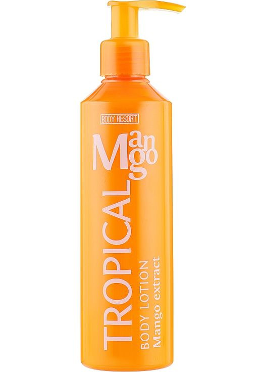 Лосьйон для тіла "Тропічне манго" Tropical Mango Body Lotion Mango Extract 250ml (120215-31022084) Body Resort (368629319)