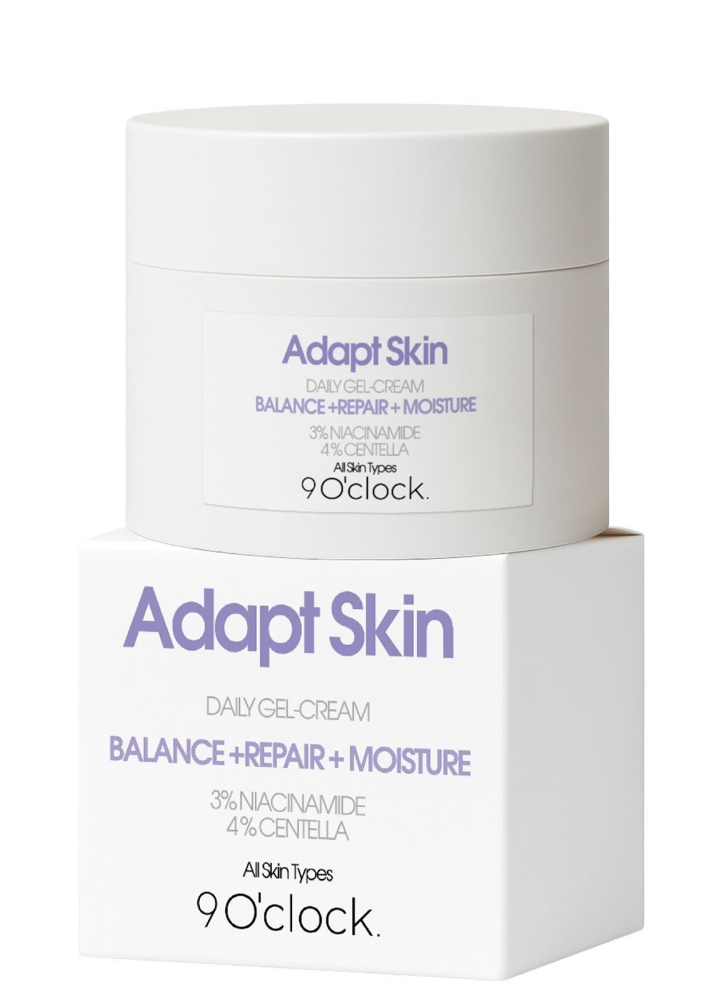 9 O'clock Крем-гель для зволоження та відновлення шкіри 9 O’clock. Daily Gel-Cream, ADAPT SKIN, 50 мл — Крем, Україна (364202065)