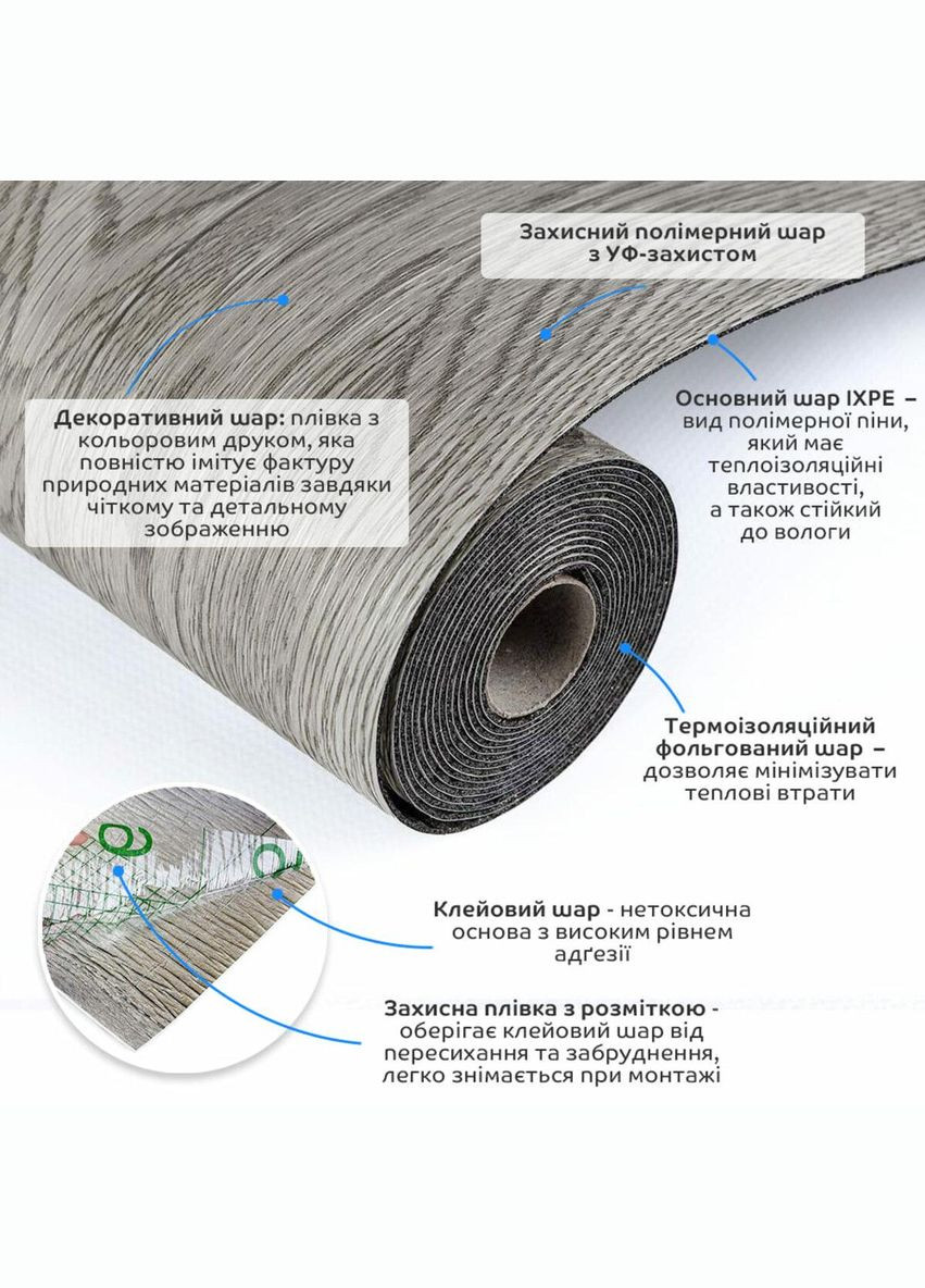 Підлогове вінілове покриття самоклеюче в рулоні 3DPanda-1817 Sticker Wall (323155470)