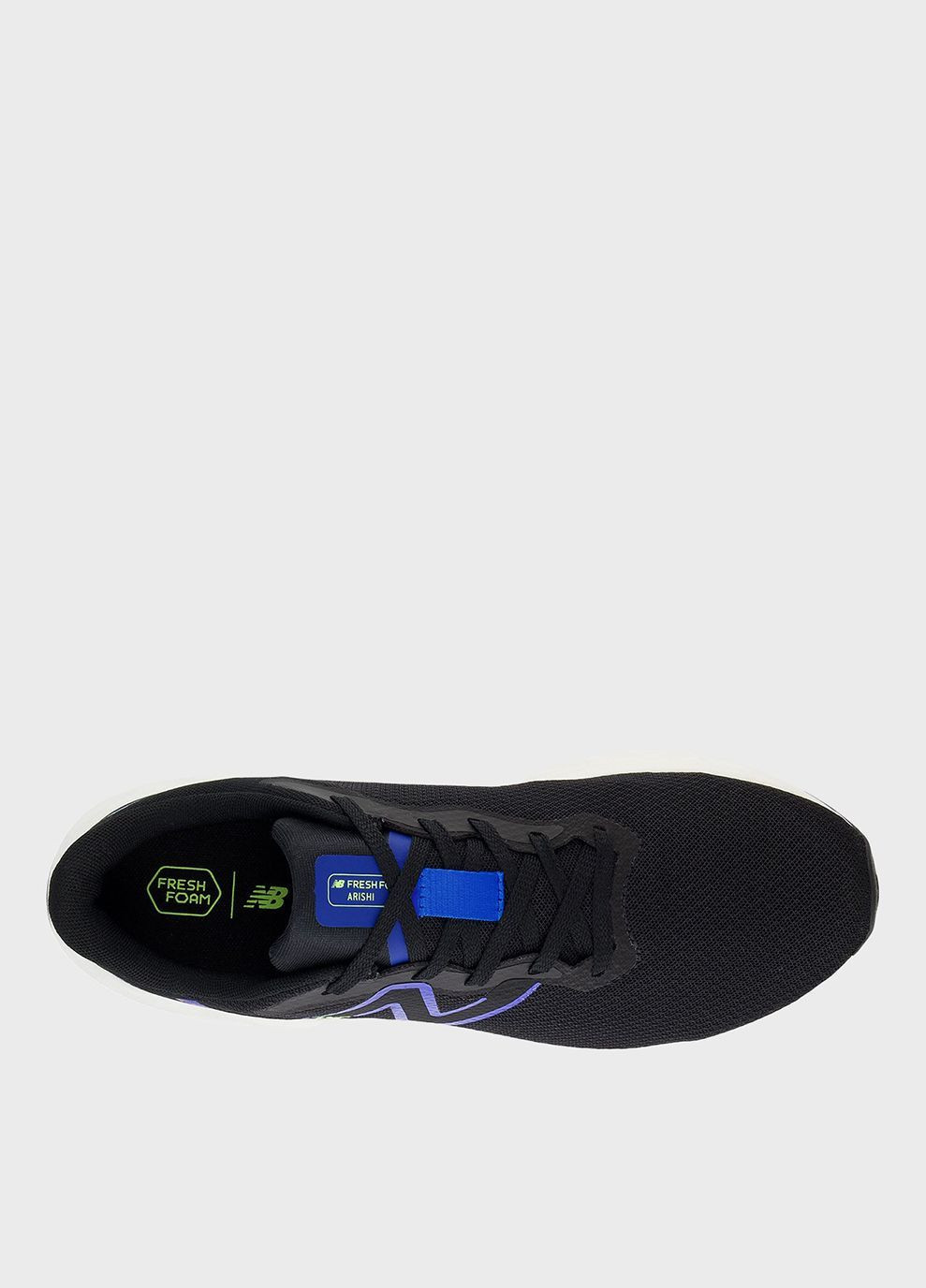 Цветные демисезонные мужские кроссовки для бега ff arishi v4 черный фиолетовый New Balance