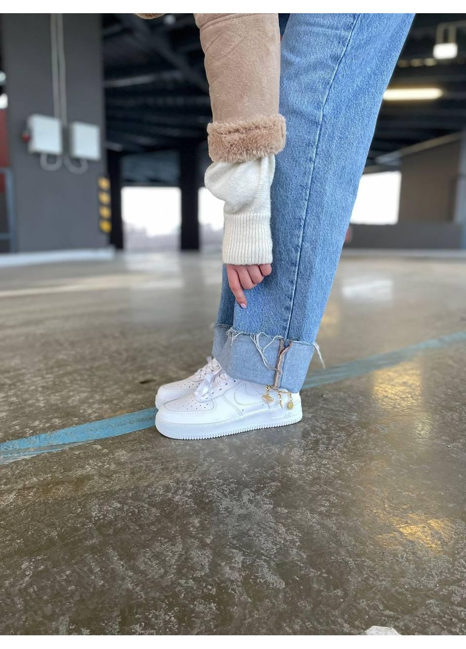 Білі Осінні кросівки чоловічі nike air force 1 lucky charms найк аір форс 1 преміум No Brand