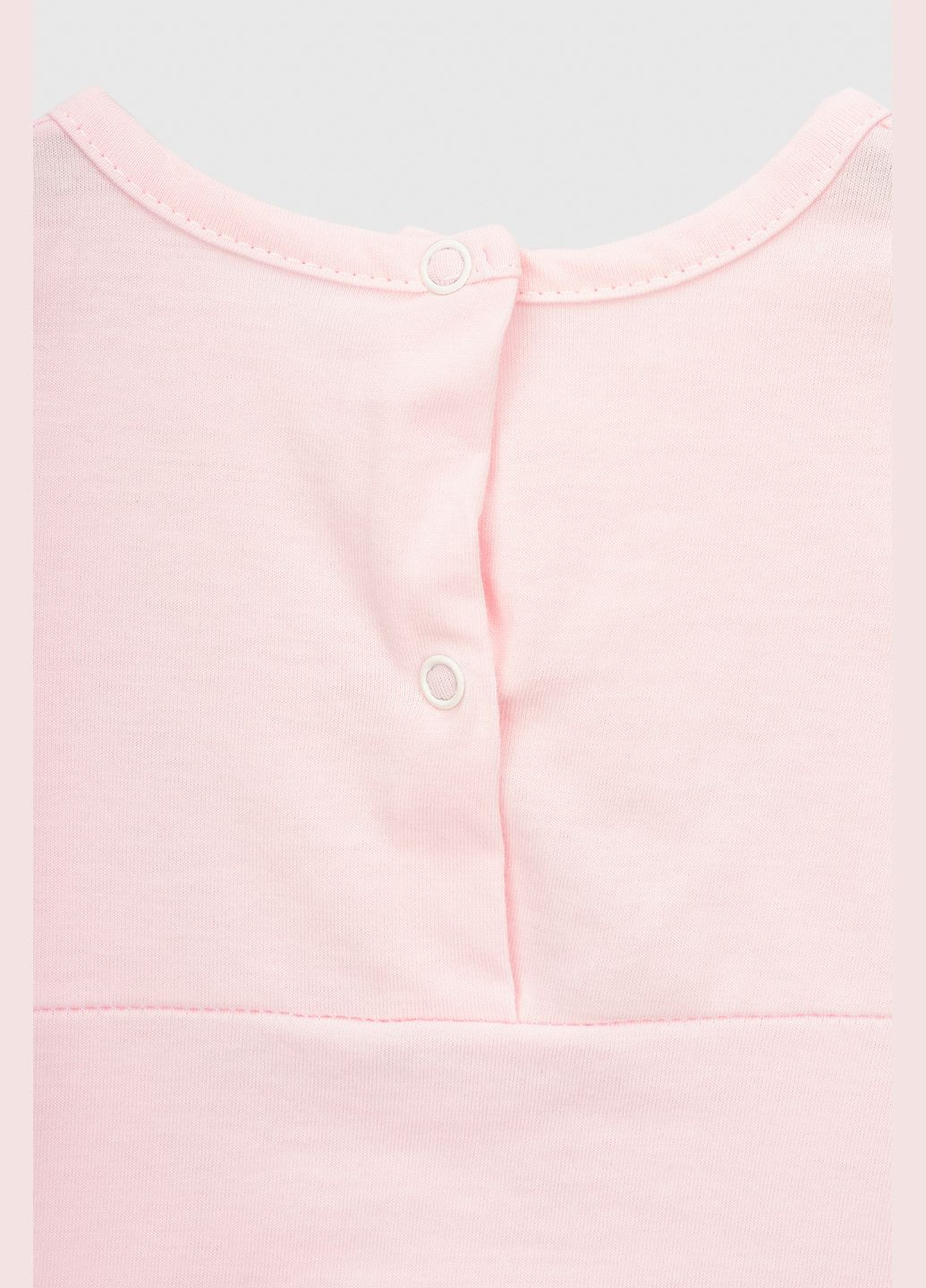 Рожевий костюм (футболка+велотреки) Baby Show