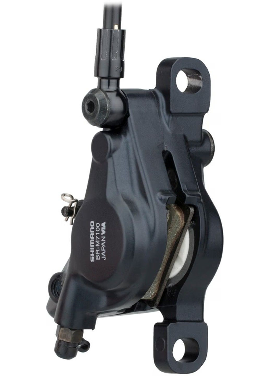 Тормоз гидравлический задний M7100 SLX (правая ручка, калипер, Гидролиния 1700мм) Shimano (315346860)