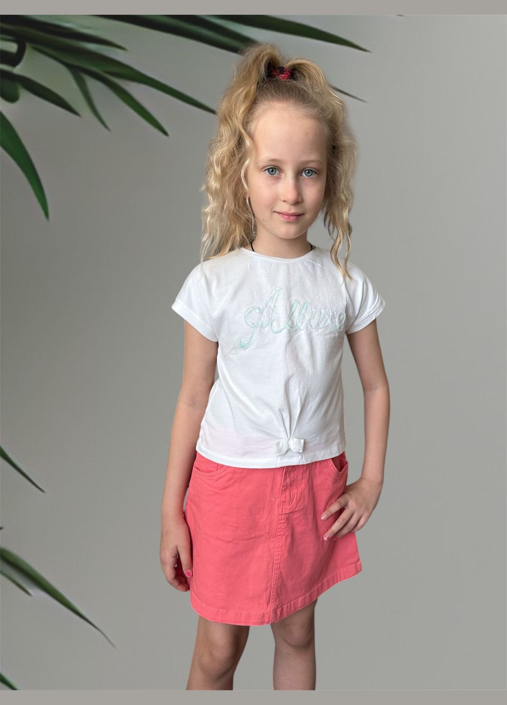 Белая футболка Chicco