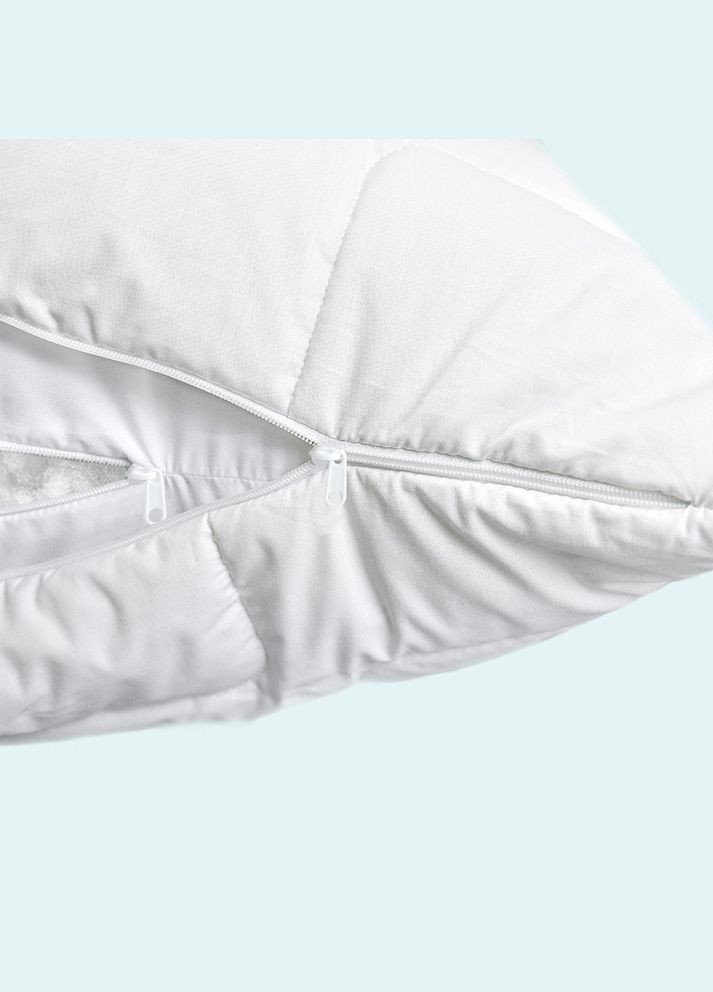 Подушка 50х70 см Classic Soft антиаллергенный искусственный пух с молнией 2 чехла для гостиниц и дома IDEIA (334727075)