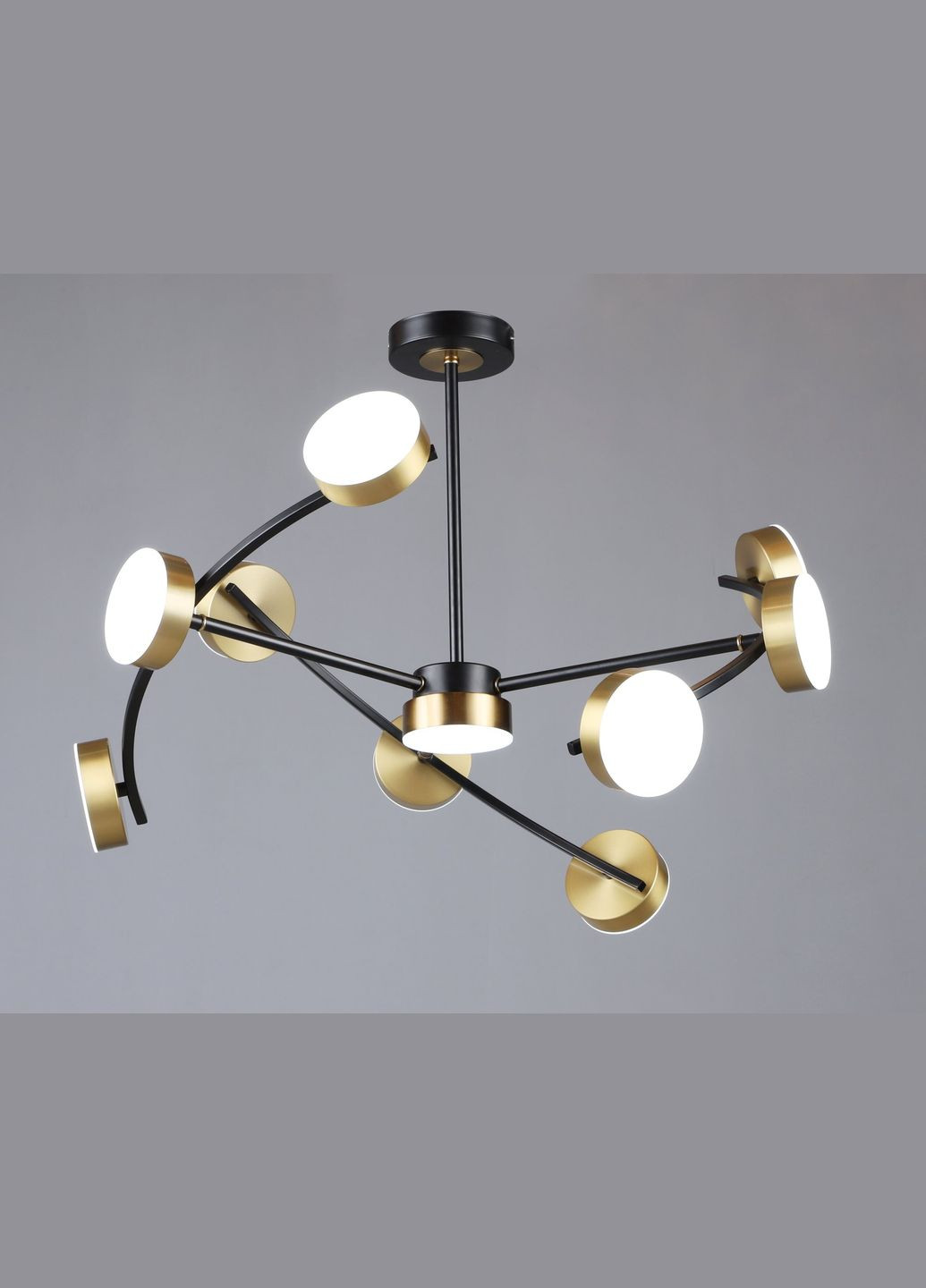 Люстра світлодіодна акрилова B N6340/10 BK+COP Sirius (302948851)