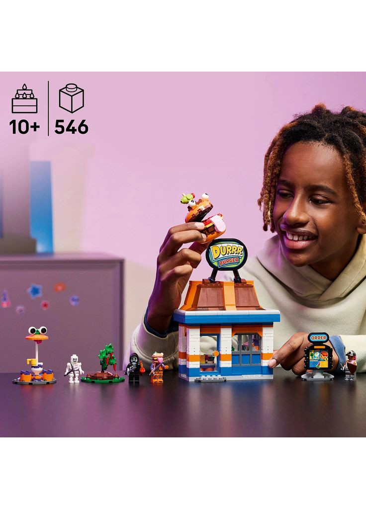 Конструктор Fortnite Durrr Burger Ресторан (77076) Lego (369674574)