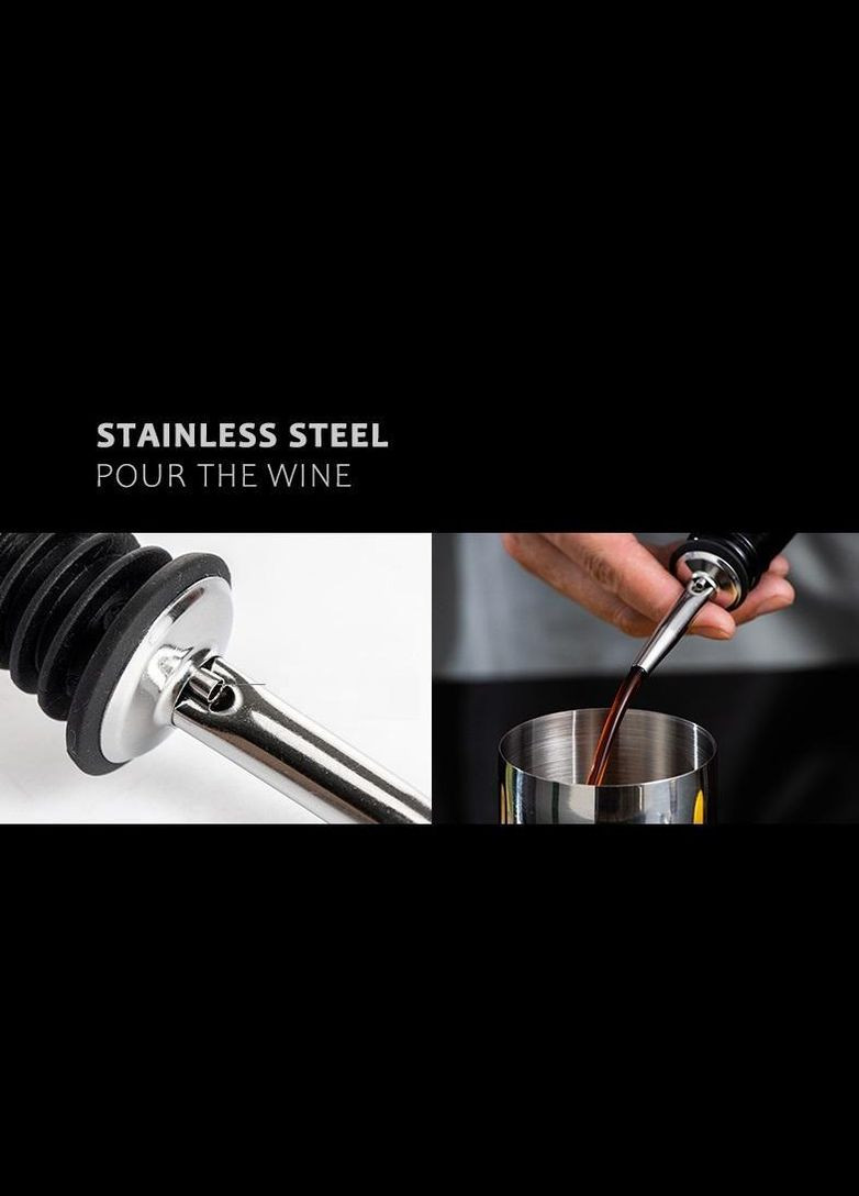 Набор для бара 17 в 1 для приготовления коктейлей Basimc 700 мл с подставкой, набор бармена (R051211) No Brand (349844396)