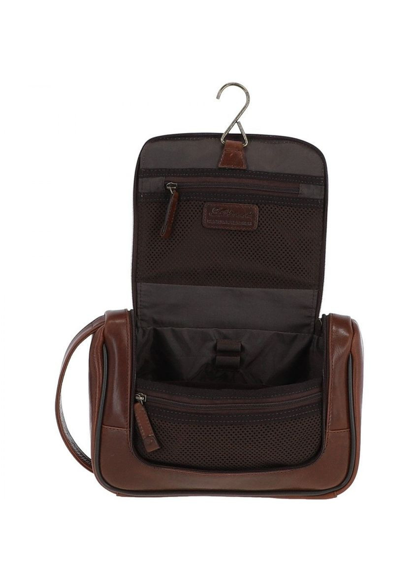 Несессер из натуральной кожи 8140 Brown Ashwood (303877290)