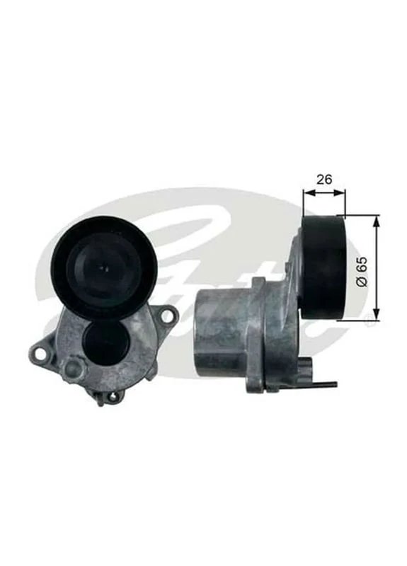 Натягувач ременя з роликом T39166 Gates (401147803)