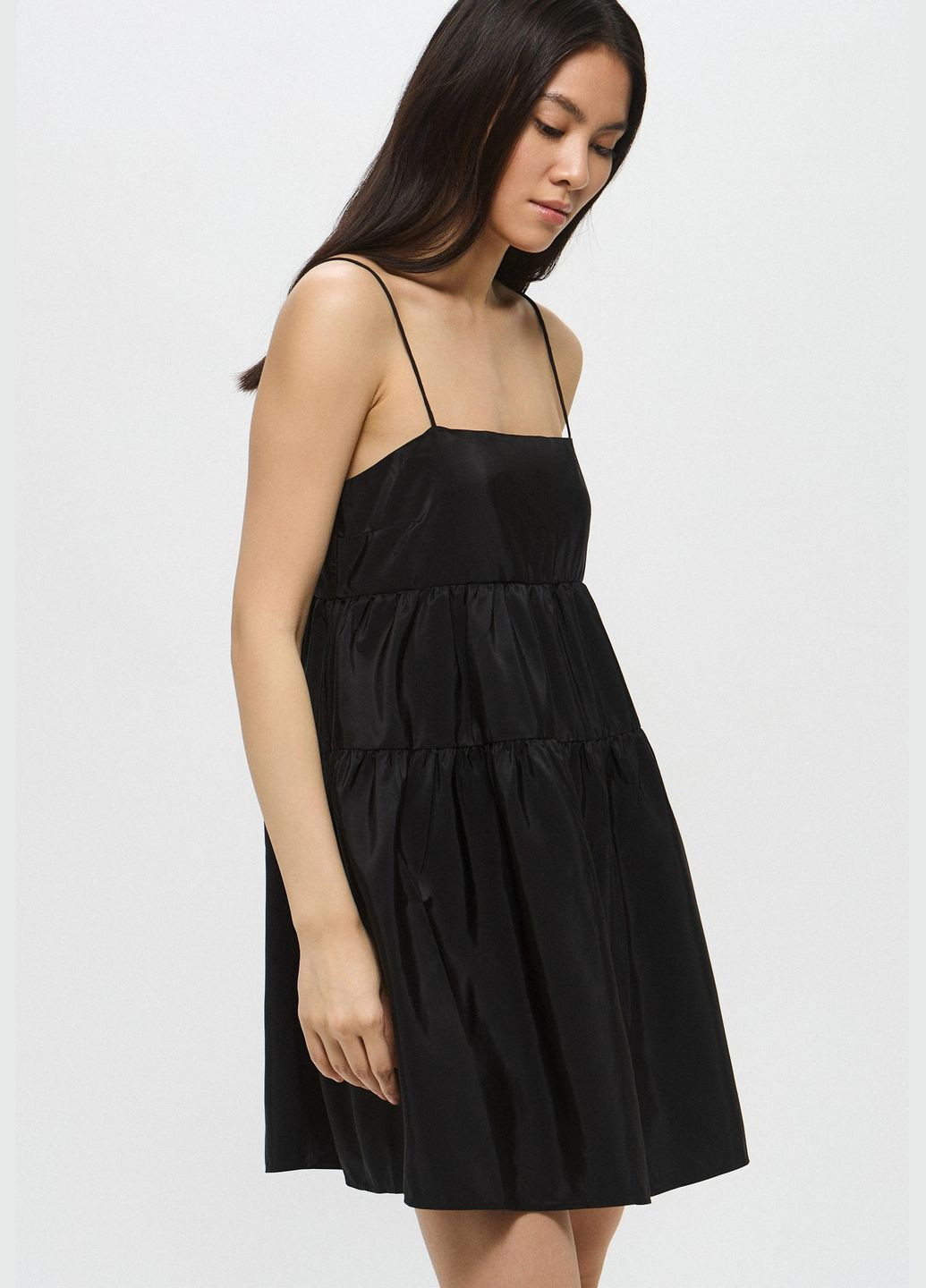 Летний женский сарафан на бретелях H&M однотонный