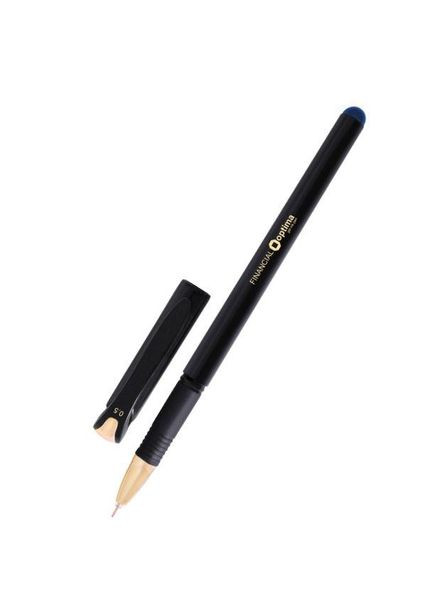 Ручка Finanсial гелевая 0,5 мм. синяя О1563702 (4044572156372) Optima (292708669)