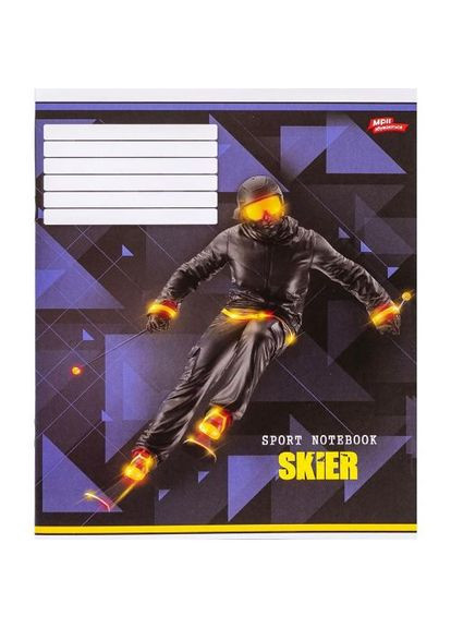 Зошит кольоровий 18 листів Мрії для школи з лінійкою комплект 20 штук в упаковці ProDobro (367092058)