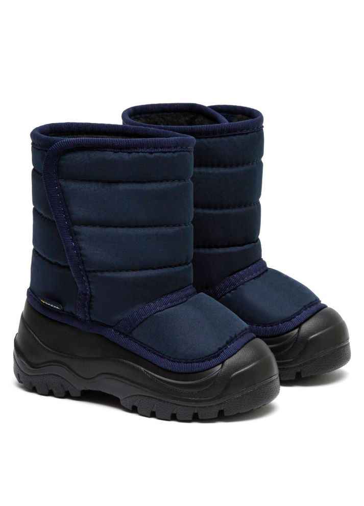 Синие дутики детские frozzy синие Oldcom на липучке