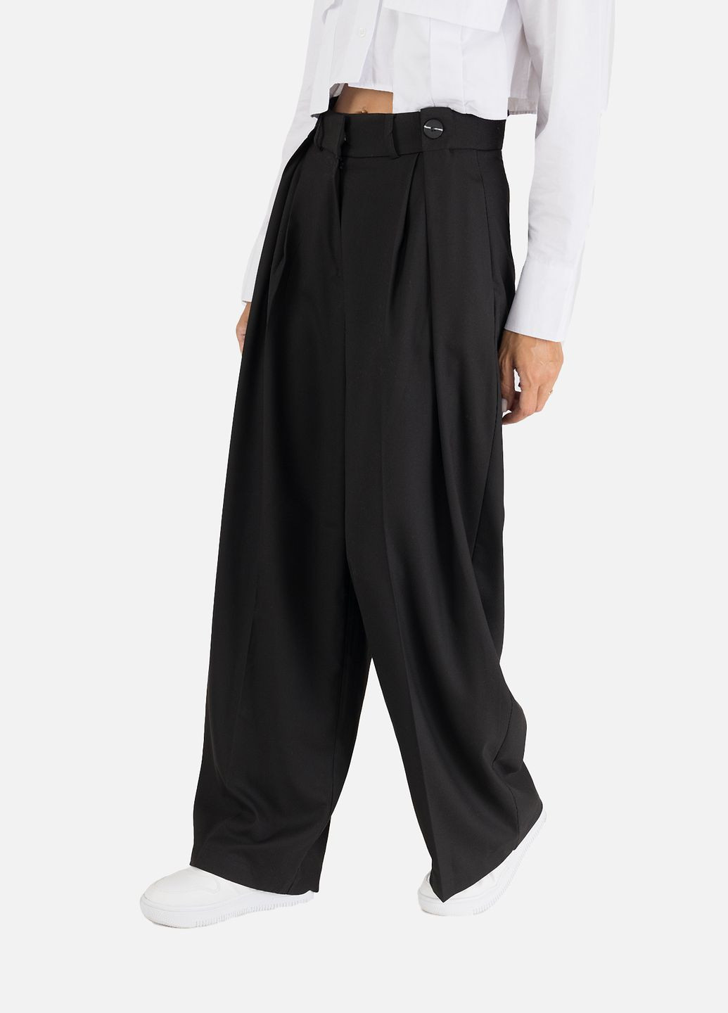 Жіночі штани колір чорний ЦБ-00254954 PERRY (306713127)