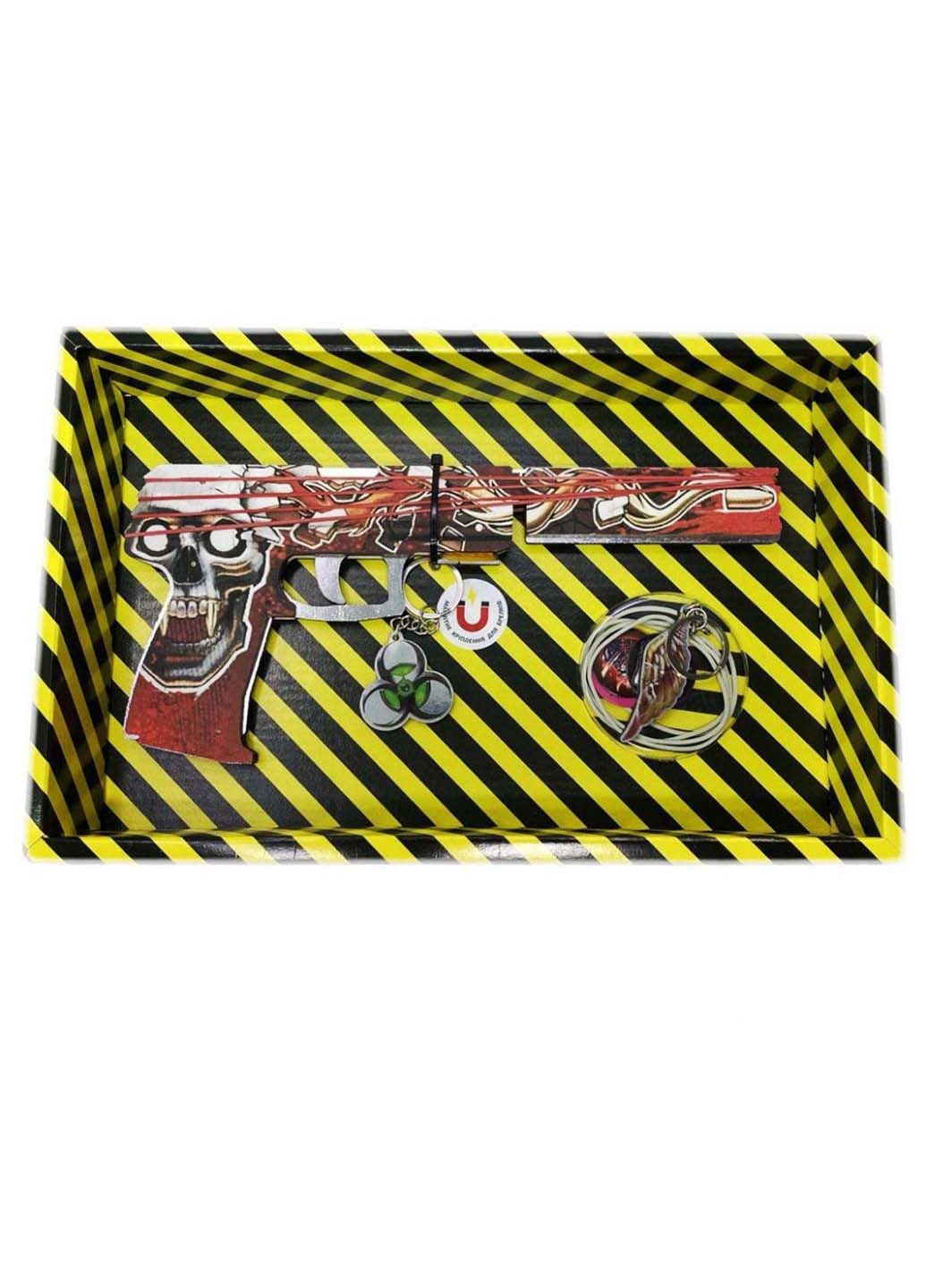 Збірна модель Гумостріл USP КОНТРОЛЬНИЙ ПОСТРІЛ ВОХ USP-KK Сувенір-Декор (295574528)