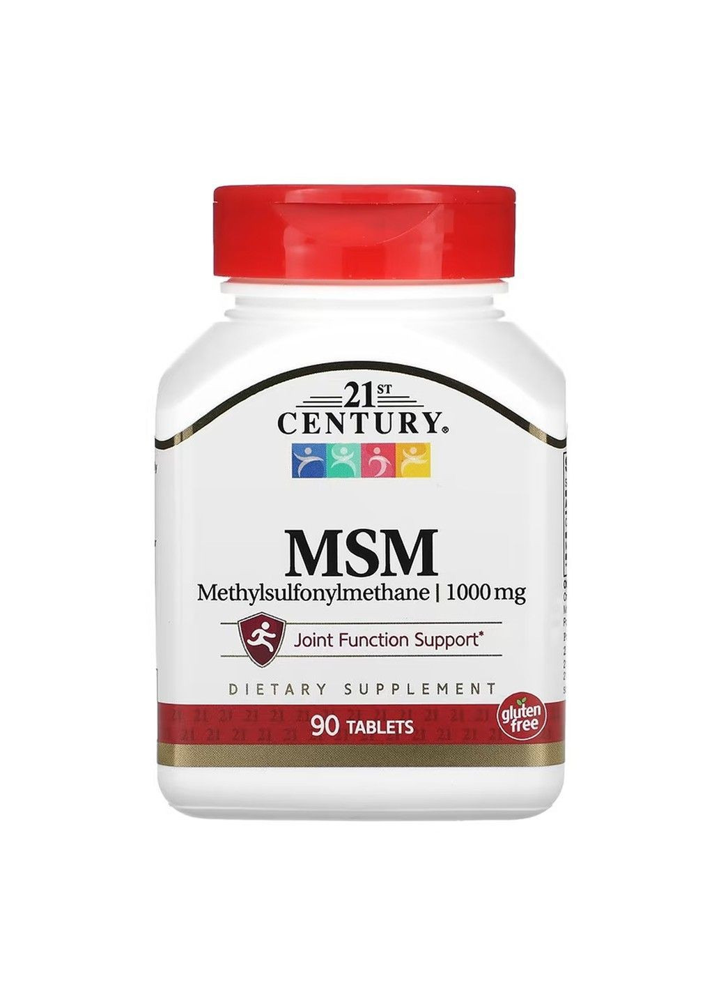 Метилсульфонілметан, МСМ, 1000 мг, 90 таблеток 21st Century (367115659)