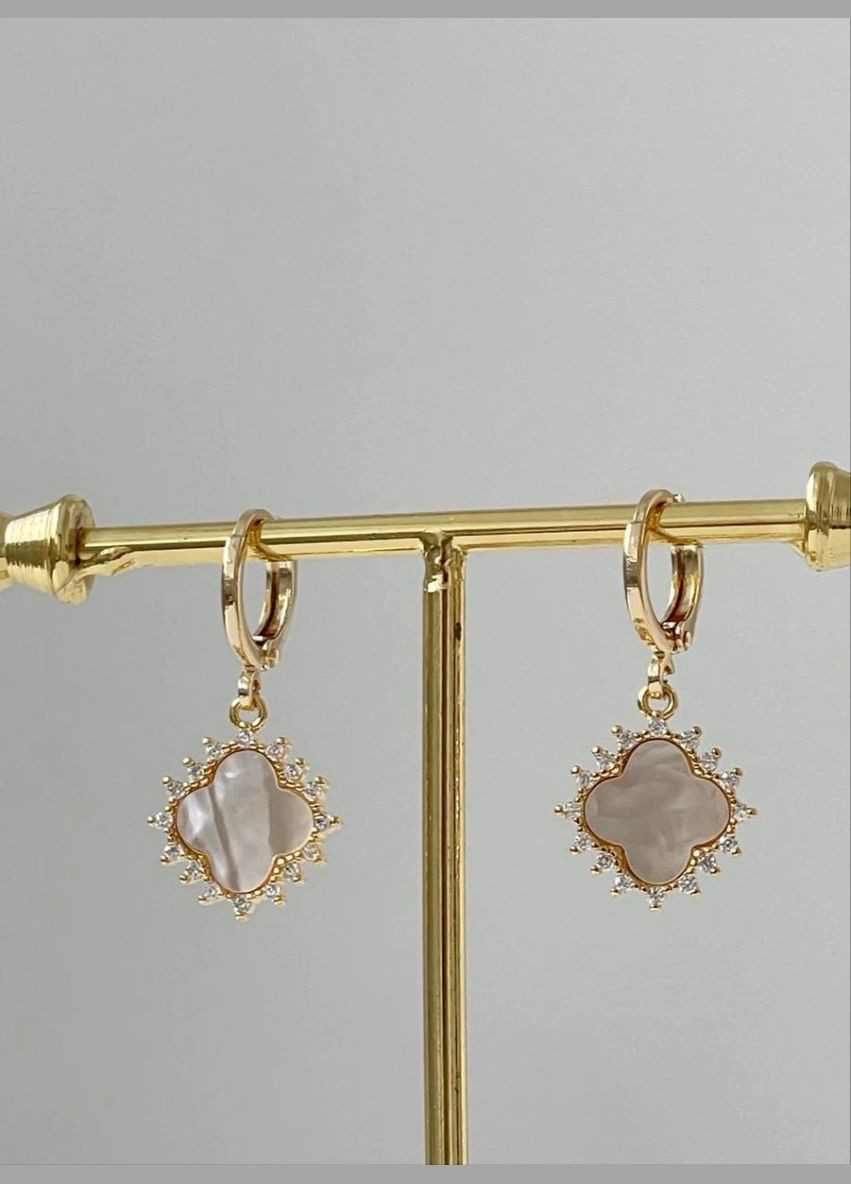 Сережки "Togl Clover" Le'Perle (329751178)