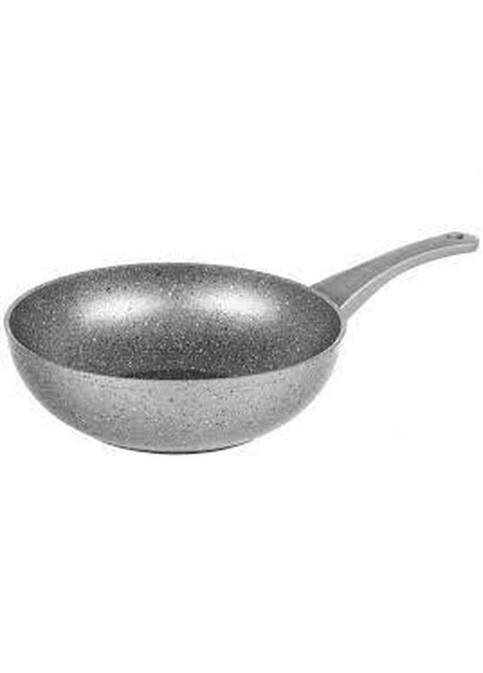 Сковорода Вок 3211-28-Grey 28 см 3.8 л серая OMS (335715964)