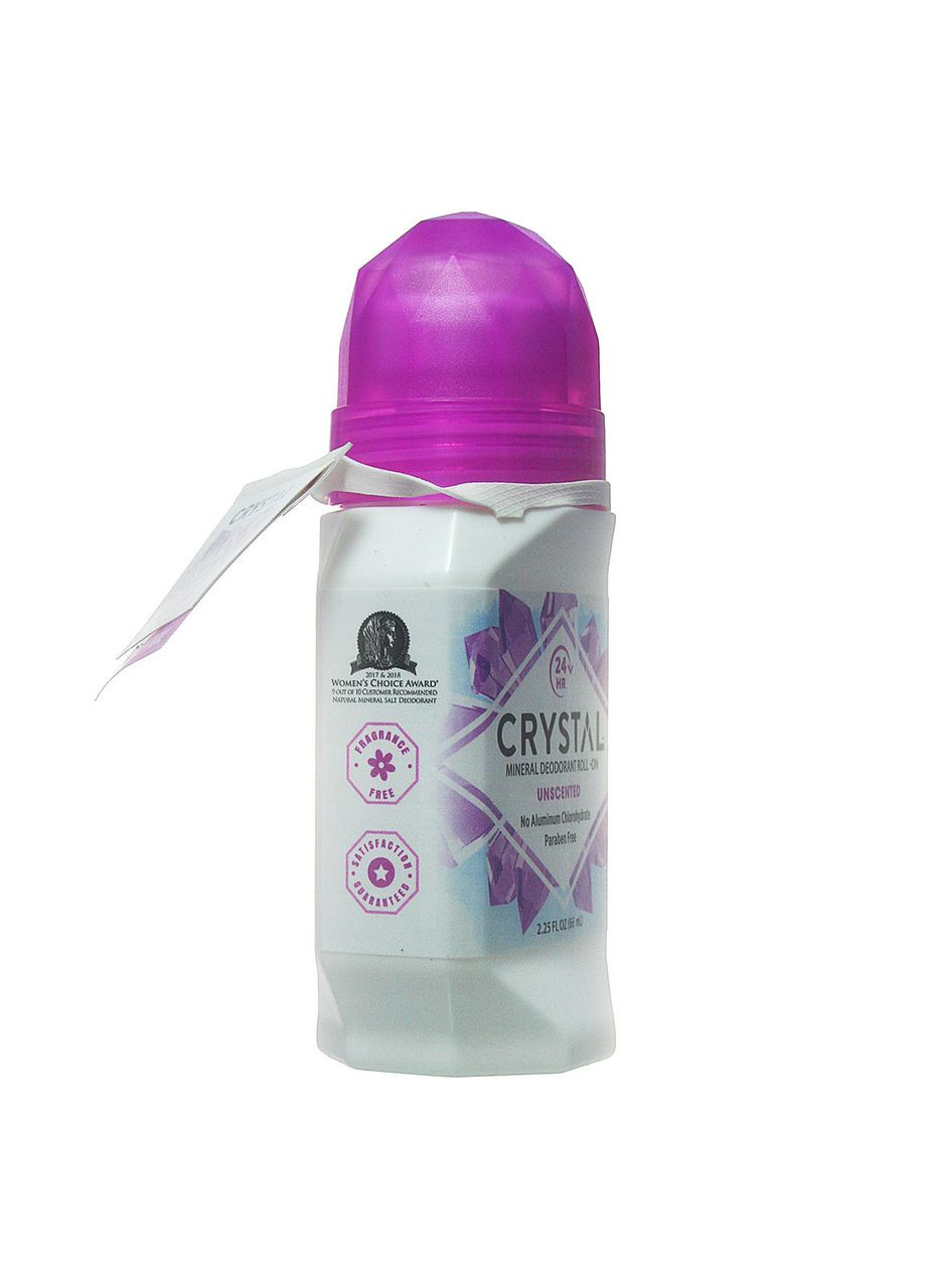 Шариковый дезодорант Кристалл, без запаха и алюминия,, 66 мл Crystal (366558420)