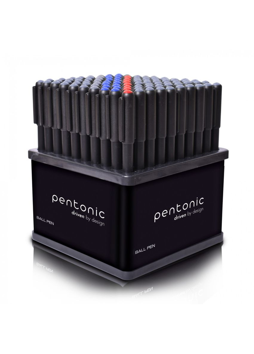 Набір кулькових ручок 412207 100 шт/уп Pentonic (365689163)