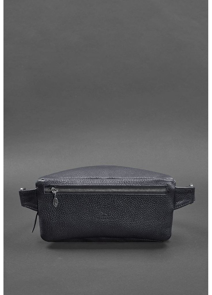 Шкіряна жіноча сумка на пояс Spirit темно-синя BlankNote поясна сумка (348359286)