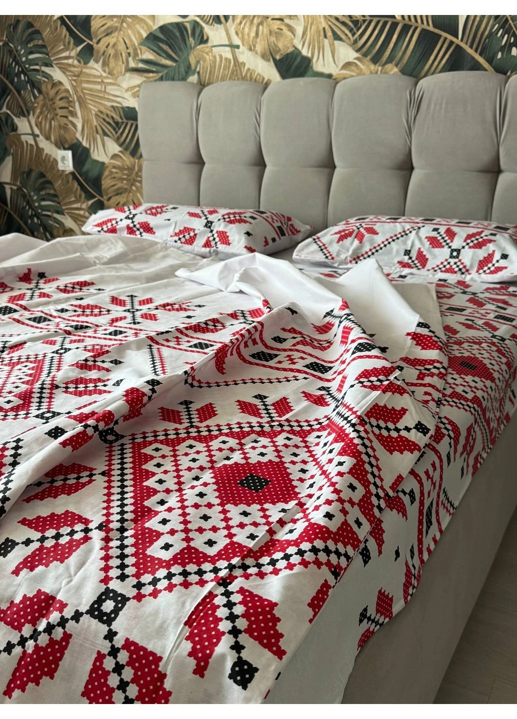 Комплект постельного белья двуспальный No Brand (399547996)