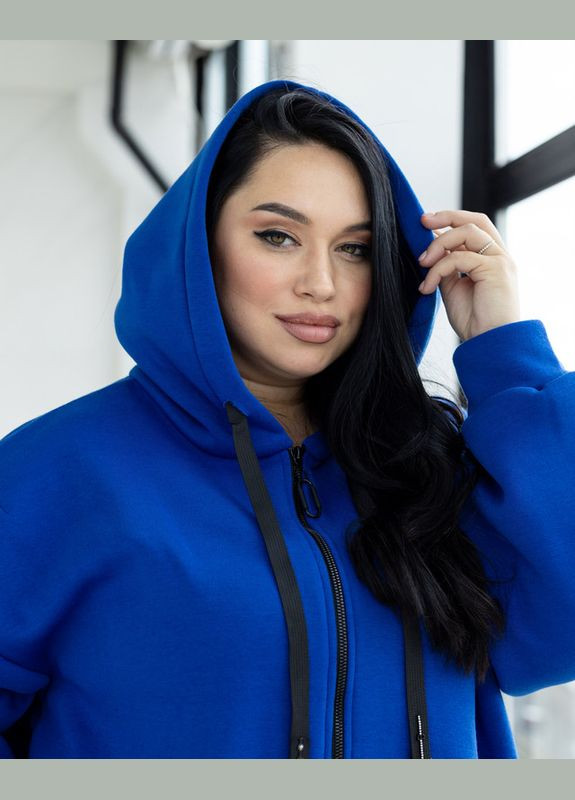 Жіночий теплий спортивний костюм тринитка з начосом зелений Роксі No Brand (362136020)